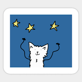reach for a star Sticker